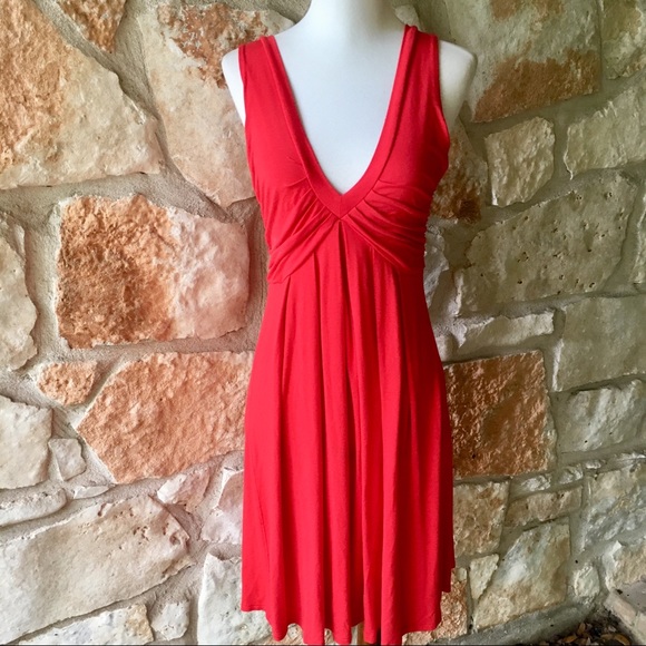 Zara Dresses & Skirts - Red Zara Jersey Knit Dress